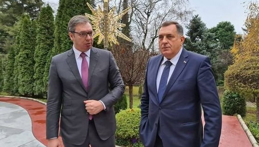 DODIK SUTRA U BEOGRADU: Sastanak sa Vučićem