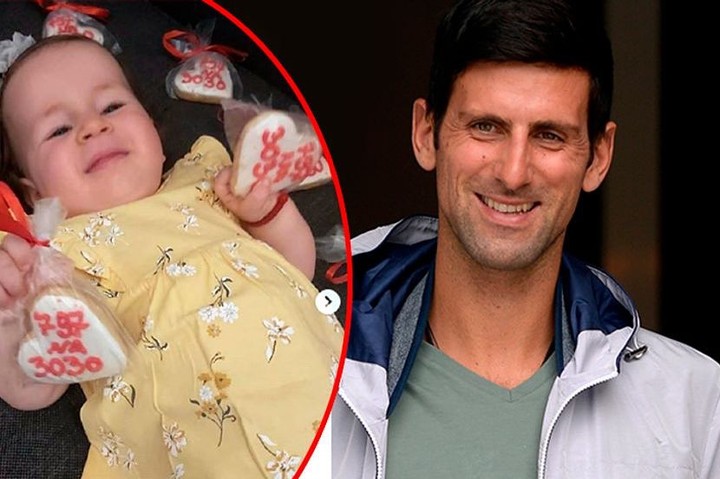 ZA NAŠU PORODICU SI ANĐEO KOJI ZEMLJOM HODA:Emotivna poruka oca male Sofije, čijem liječenju je Đoković nesebično pomogao!