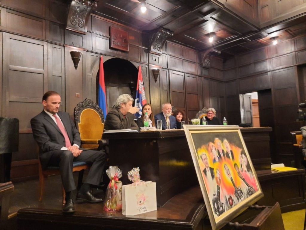 „PLANETARNI MIR“ U BANJALUCI: Slika čuvenog slovenačkog slikara stigla u Srpsku