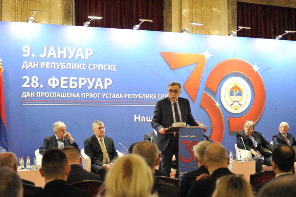 „DOLAZI VRIJEME STRIKTNOG POŠTOVANJA DEJTONA“ Cicović  povodom jubileja 30 godina od Ustava Srpske