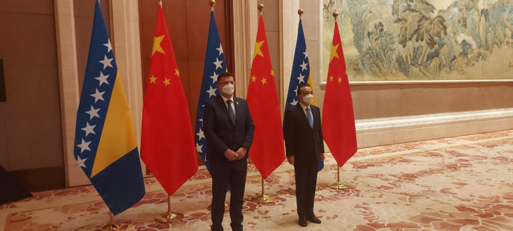 TEGELTIJA KEĆIJANG: Politički odnosi BiH i Kine na visokom nivou