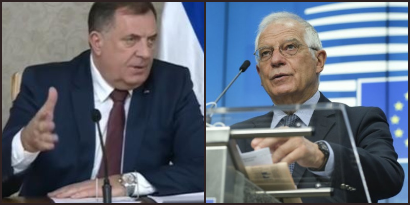 ДОДИК ПРЕНИО ЈАСАН СТАВ СРПСКЕ: Ево шта је поручио Борељу