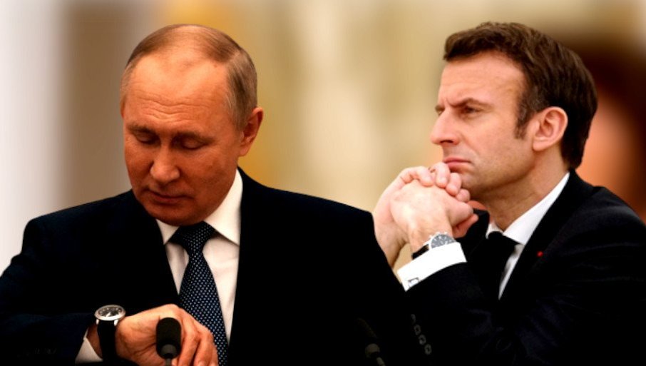 EMANUEL MAKRON: Neophodno nastaviti pregovore sa Putinom