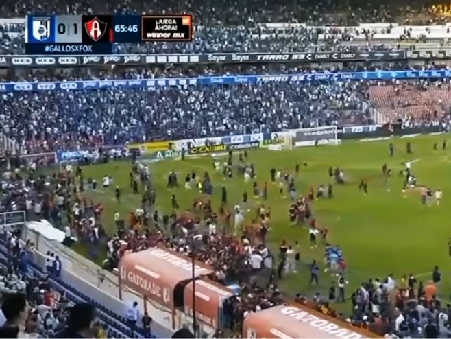HOROR U MEKSIKU: U tuči navijača poginulo dvoje ljudi, 22 povrijeđenih (VIDEO)