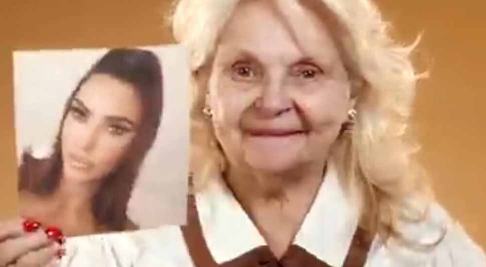 ZAPANJUJUĆA TRANSFORMACIJA: Baka imala želju da izgleda kao Kim Kardašijan (VIDEO)
