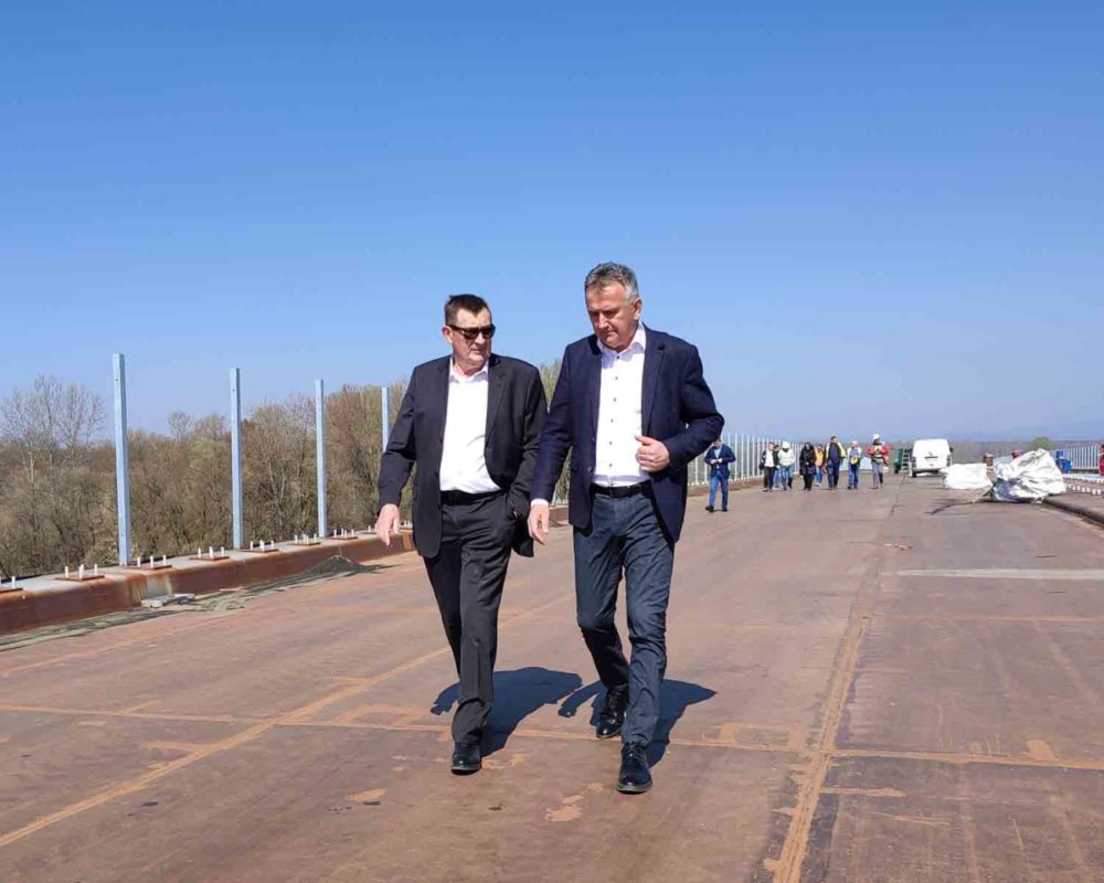 „JEDAN OD NAJBITNIJIH PROJEKATA BIH“ Izgradnja mosta na Savi biće završena krajem maja