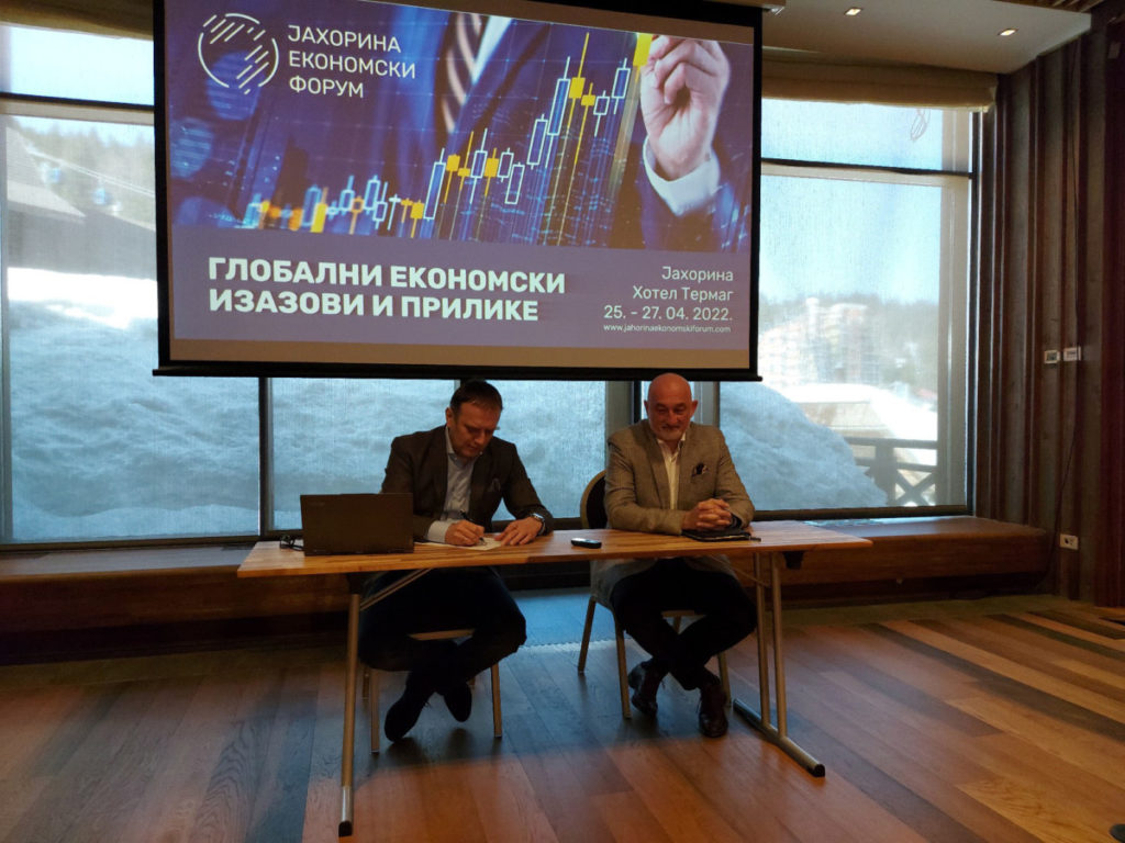 ЕКОНОМСКИ ФОРУМ НА ЈАХОРИНИ: У фокусу посљедице сукоба у Украјини на економска кретања