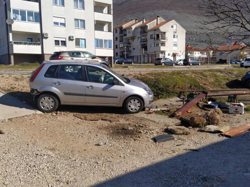 UDES U TREBINJU: Povrijeđen pješak