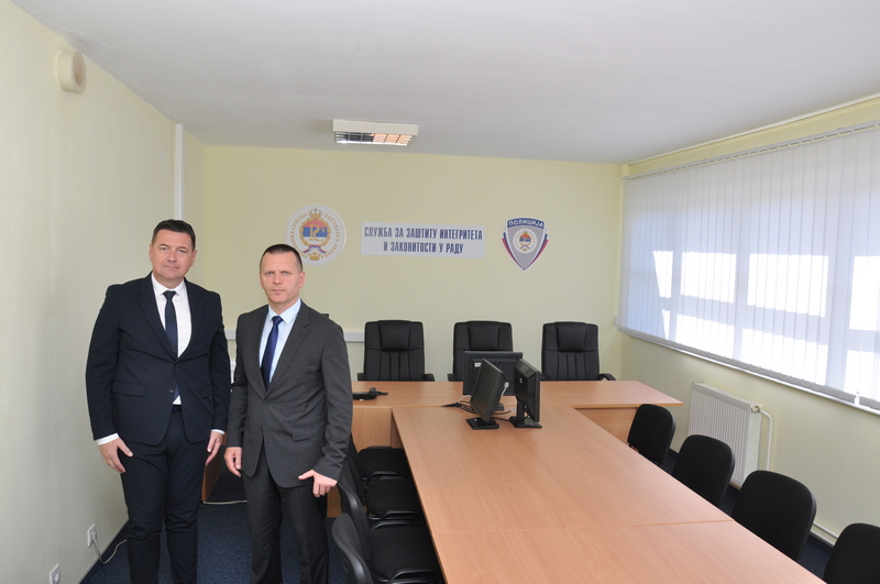 MINISTAR LUKAČ U POSJETI: Obišao Službu za zaštitu integriteta i zakonitosti u radu