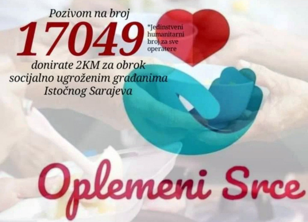 АПЕЛ УДРУЖЕЊА „ОПЛЕМЕНИ СРЦЕ“: Потребна финансијска помоћ за наставак пројекта испоруке оброка социјално угроженим