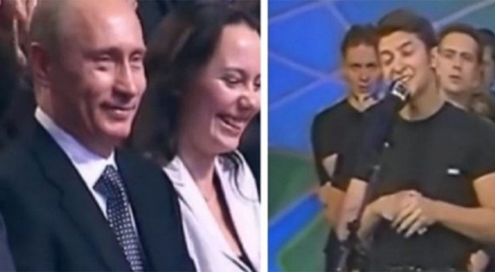 ŠIRI SE SNIMAK STAR 20 GODINA: Zelenski se šali na Putinov račun, dok ovaj sjedi u publici