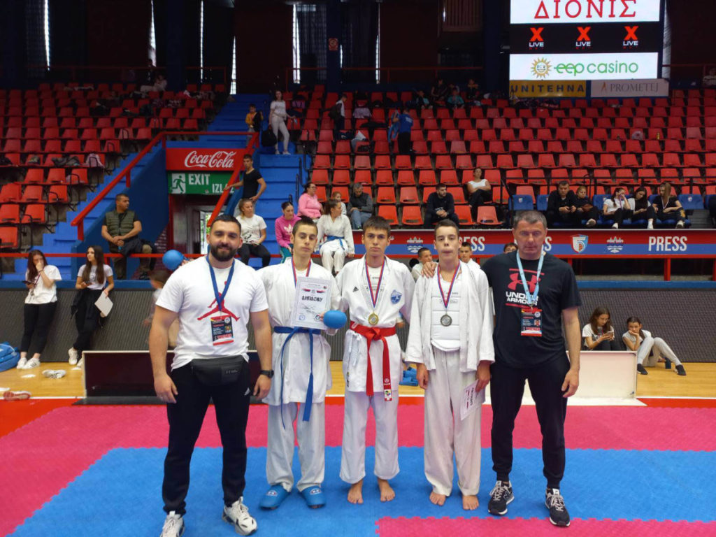 „OMLADINAC“ SE OKITIO MEDALJAMA: Održan Međunarodni karate turnir „Srpska open 2022“