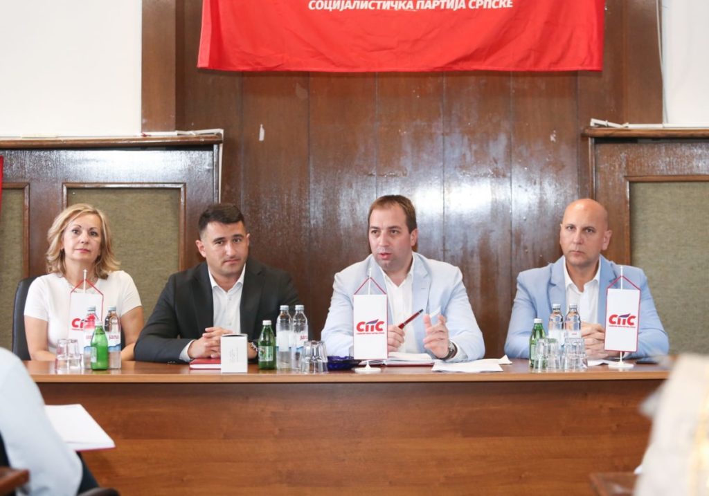 JEDNOGLASNA ODLUKA: Predsjednik SPS Prijedor Duško Miletić nosilac liste u izbornoj jedinici