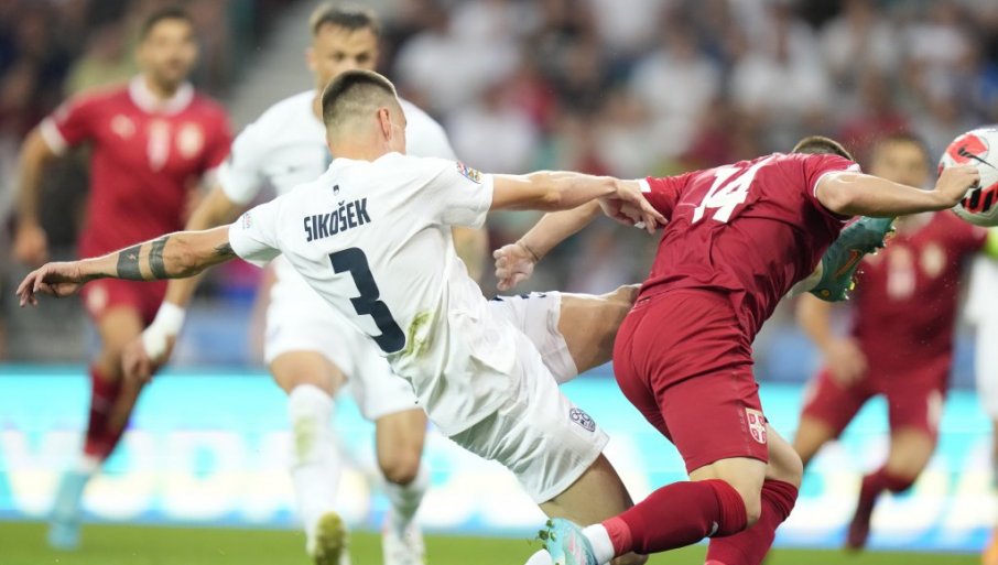 SRBIJI SAMO BOD U LJUBLJANI: „Orlovi“ dominirali, pa za pet minuta sve prosuli