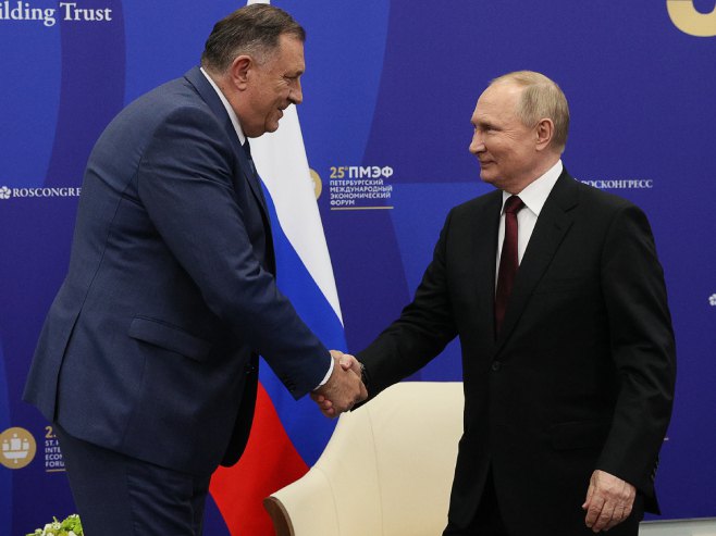 PESKOV POTVRDIO: Sutra sastanak Dodika i Putina