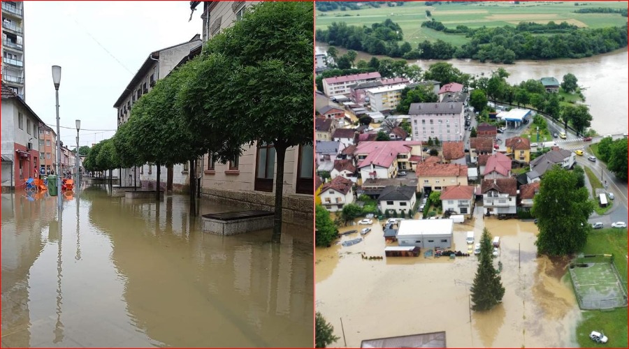 RADNO U NOVOM GRADU: Obavljena dezinfekcija poplavljenih objekata i dvorišta