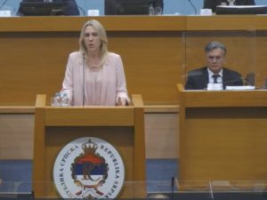 SPORNA ODLUKA PREDSJEDNIŠTVA NEĆE STUPITI NA SNAGU: Cvijanović otkrila šta je cilj Bećirovića i Komšića sa Komisijom za očuvanje nacionalnih spomenika