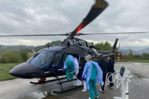USPJEH HELIKOPTERSKOG SAVEZA: Pacijent iz trebinjske bolnice uspješno transportovan u UKC