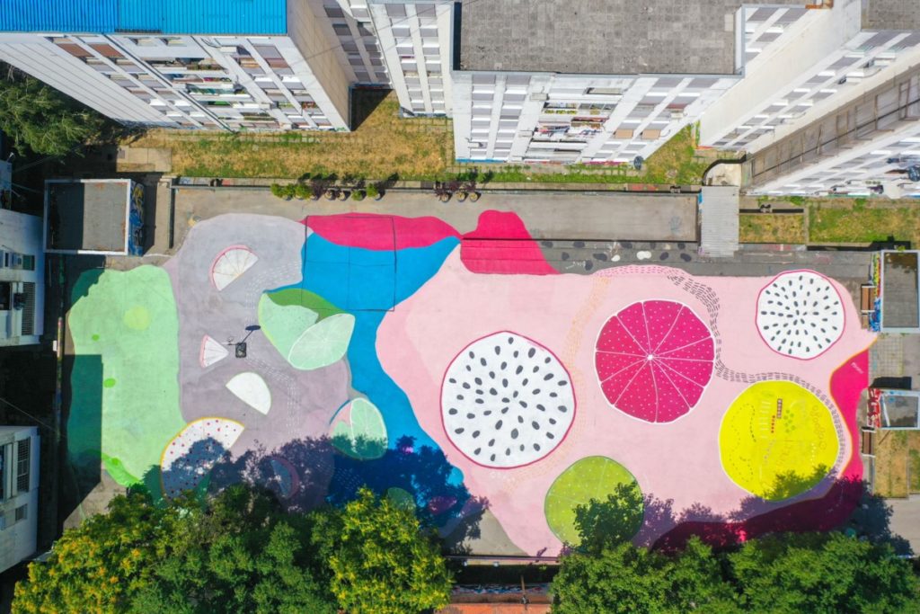 ŠARENA BANJA LUKA: Oslikan prvi koloristički park u centru grada (FOTO)