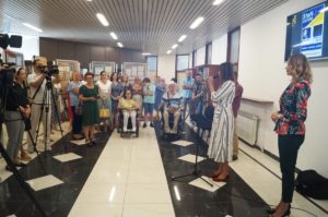 НОВИНА У НУБ РС: Инсталиран лифт за лица са инвалидитетом