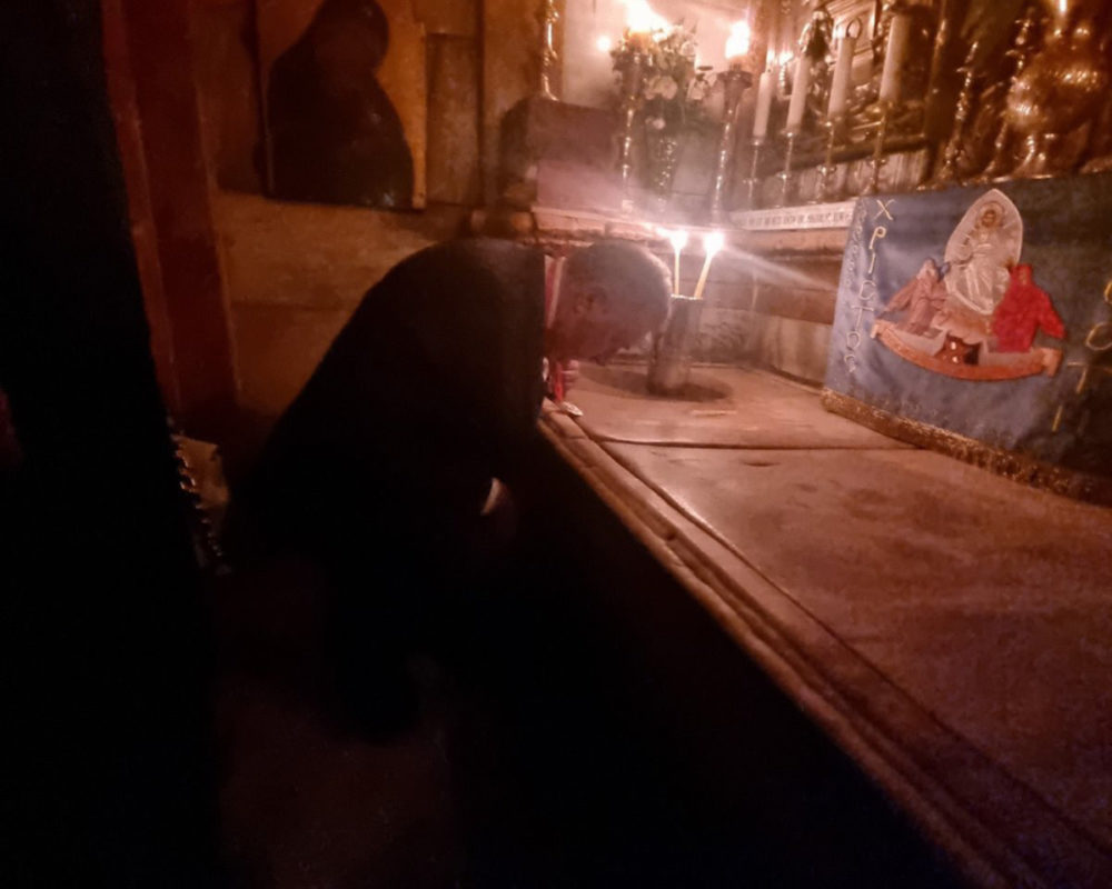DODIK NA GOLGOTI: Srpski član Predsjedništva u crkvi Svetog groba