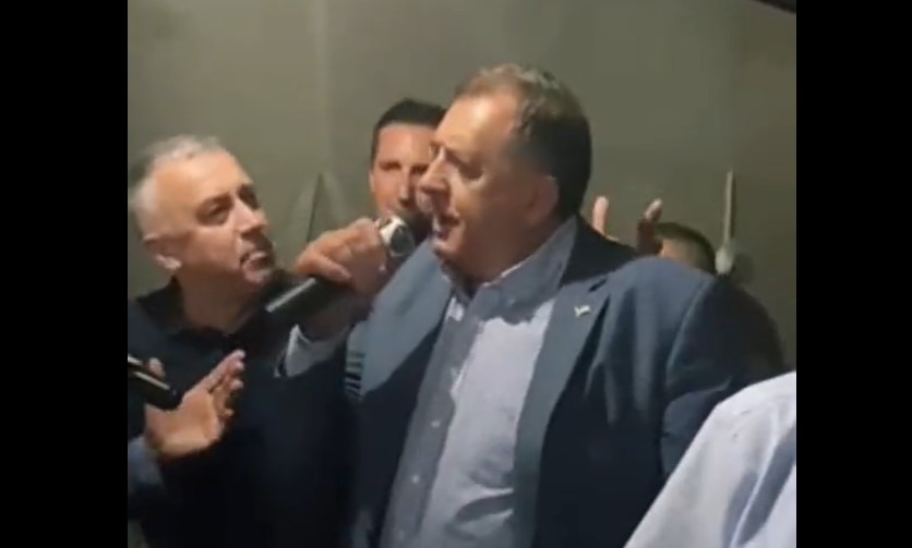 „BOŽANSTVENA ŽENO, SVE ĆU DA TI DAM“ Dodik zapjevao čuveni hit Miroslava Ilića (VIDEO)