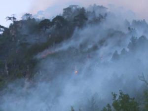 СИТУАЦИЈА ВЕОМА ОЗБИЉНА: Два хеликоптера гасе ватрену стихију на подручју Читлука и Коњица
