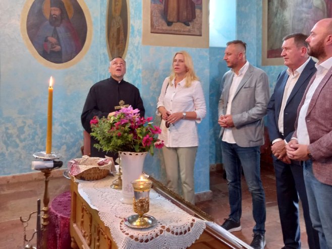 CVIJANOVIĆ U BIJELJINI: Posjeta Crkvi Svetog Proroka Ilije