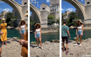 AMERIKANKA IZAZVALA BURU: Tražila od turista iz Mostara da se sklone iz kadra, evo šta se desilo (VIDEO)
