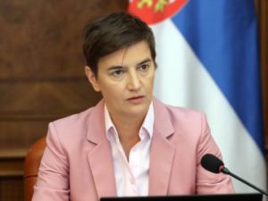 SRAZMJERNO LICEMJERJU VELIKIH SILA: Brnabić o pritiscima na Srbiju