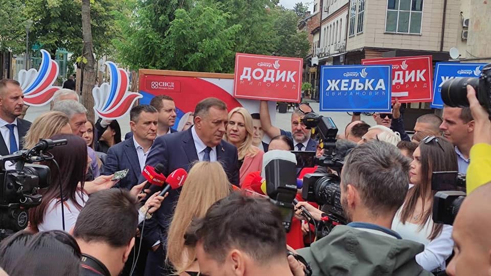 „SNSD JE DIO OVOG NARODA I REPUBLIKE SRPSKE“ Dodik poručio da idu na pobjedu