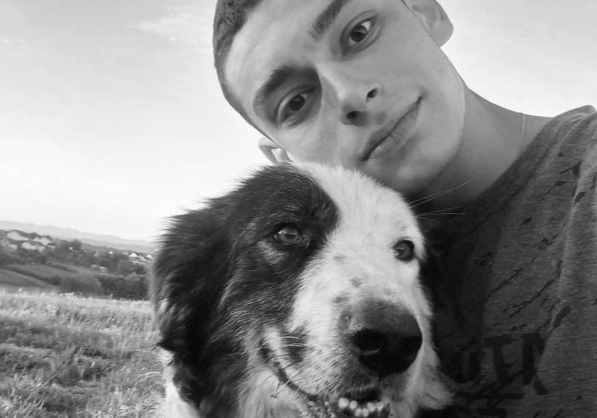 PRNJAVOR ZAVIJEN U CRNO: Danas sahrana tragično preminulog Gorana (19), mladog zaštitnika životinja
