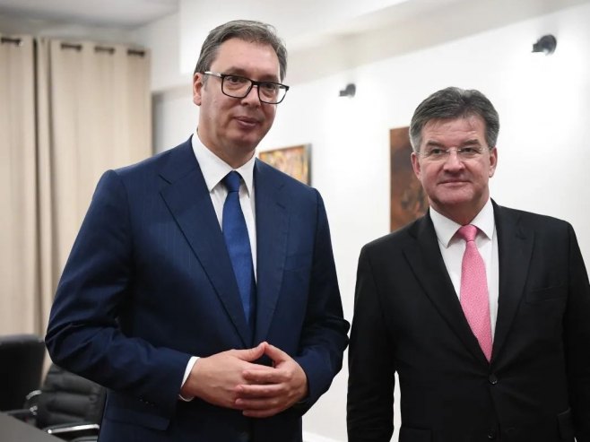 KORISTAN RAZGOVOR: Vučić se sastao sa Lajčakom u Njujorku