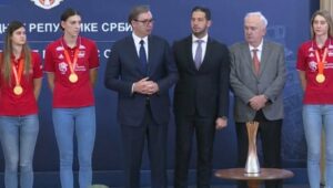 VUČIĆ DOČEKAO SVJETSKE ŠAMPIONKE: Najbolji rezultat koji je ikad ostvario bilo koji tim u ekipnim sportovima