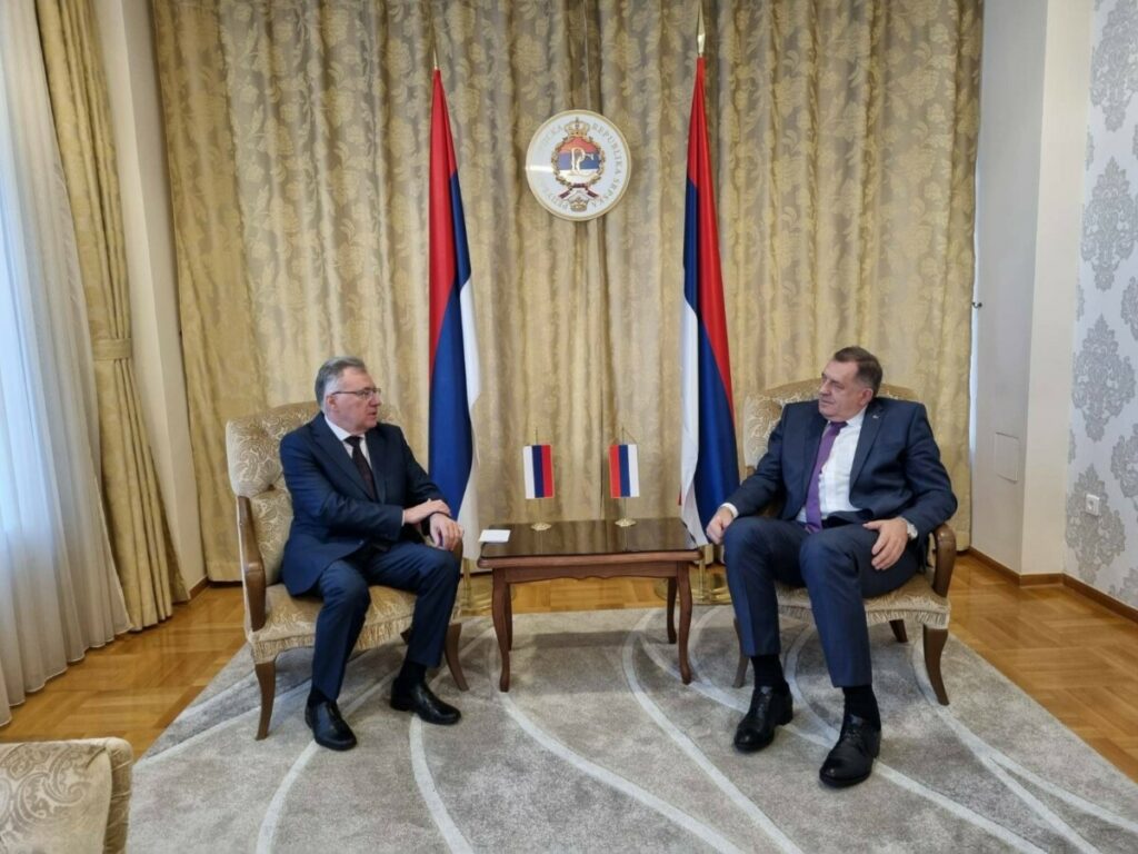 JAČANJE SARADNJE: Dodik i Kalabuhov o aktuelnoj političkoj situaciji u Srpskoj