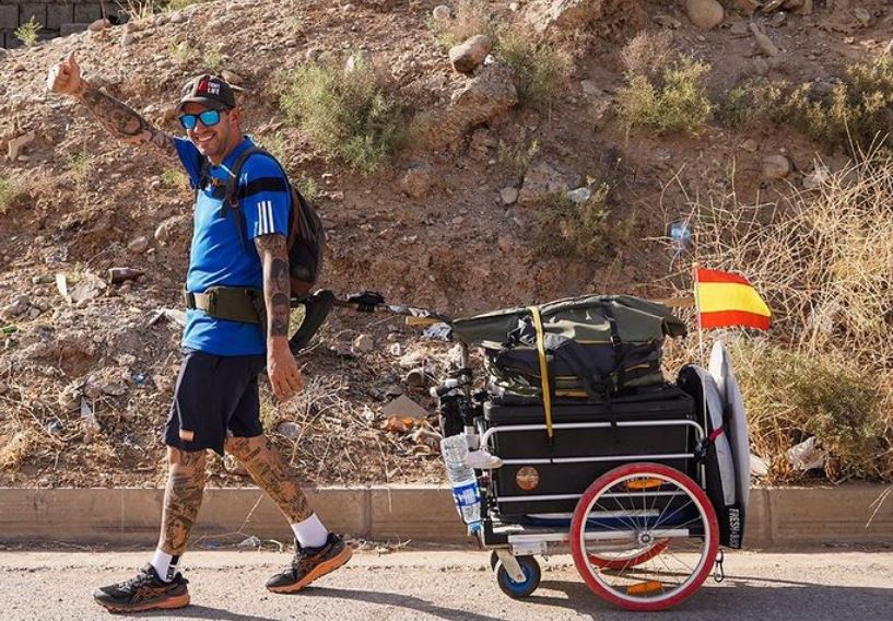 NAKON DEVET MJESECI HODA: Krenuo pješke na Mundijal pa završio u Iranskom zatvoru