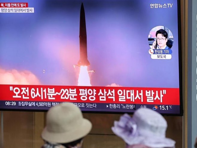 U PRAVCU ISTOČNE OBALE: Sjeverna Koreja ponovo lansirala balističku raketu