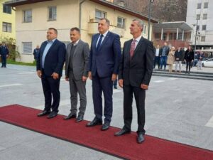NOVA ZGRADA OPŠTINSKE UPRAVE KOTOR VAROŠ: Dodik i Sakan svečano otvorili objekat (FOTO)