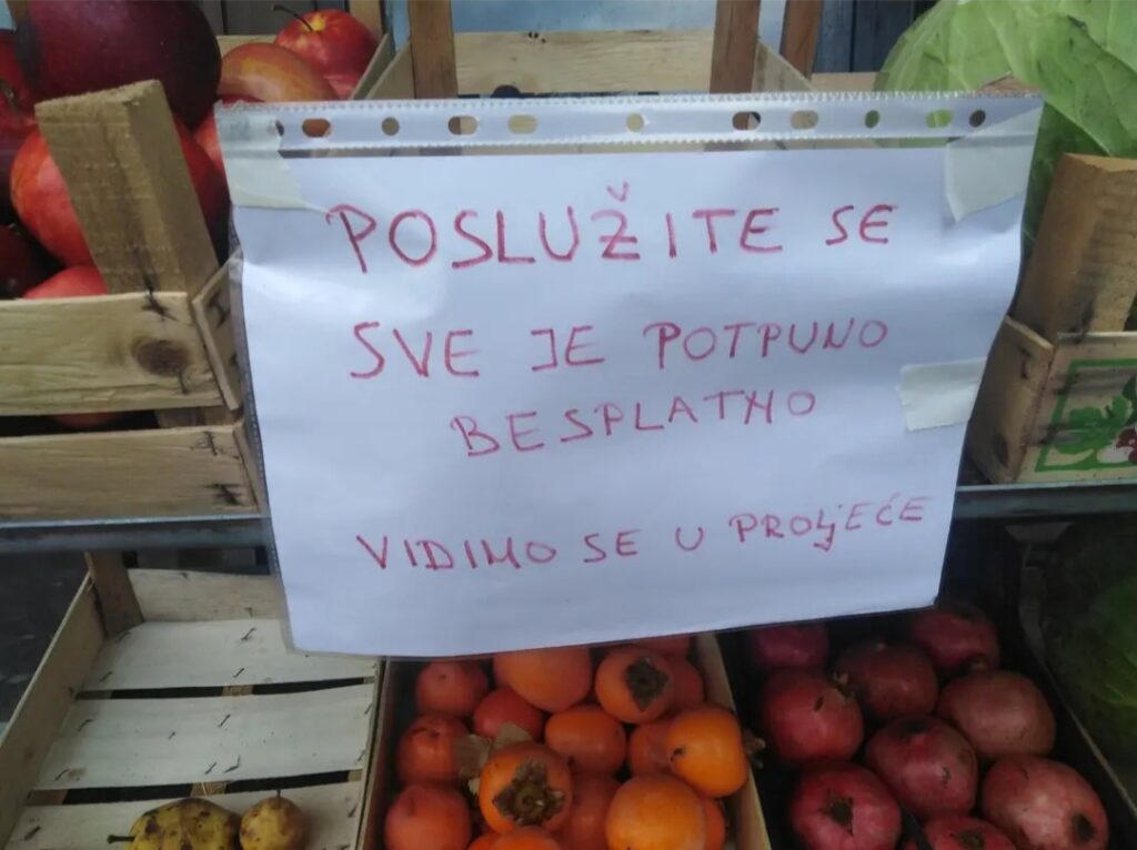 „POSLUŽITE SE, SVE JE BESPLATNO“ Vlasnik piljare iz Trebinja gestom oduševio sugrađane