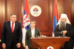 ДОДИК ЧЕСТИТАО БРНАБИЋЕВОЈ: Сигуран сам да ће заступати и бранити интересе Србије