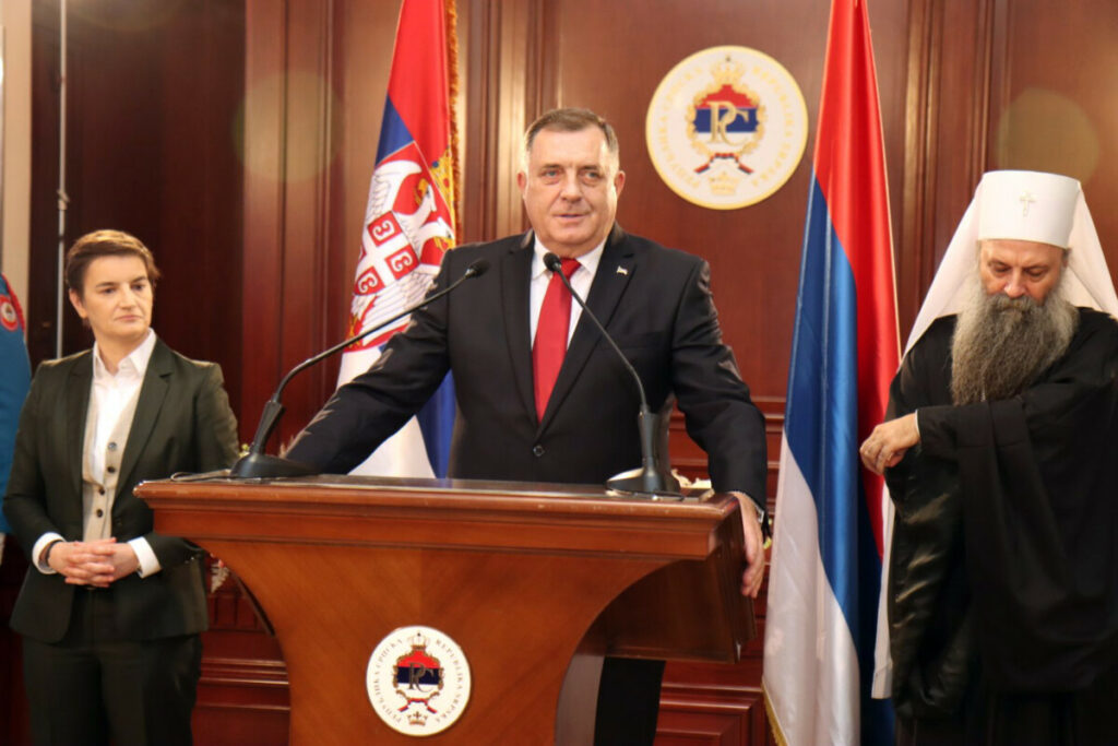 „ODGOVORNOST U OVOM MANDATU VEĆA NEGO RANIJE“ Dodik naglasio da stoji uz srpski narod