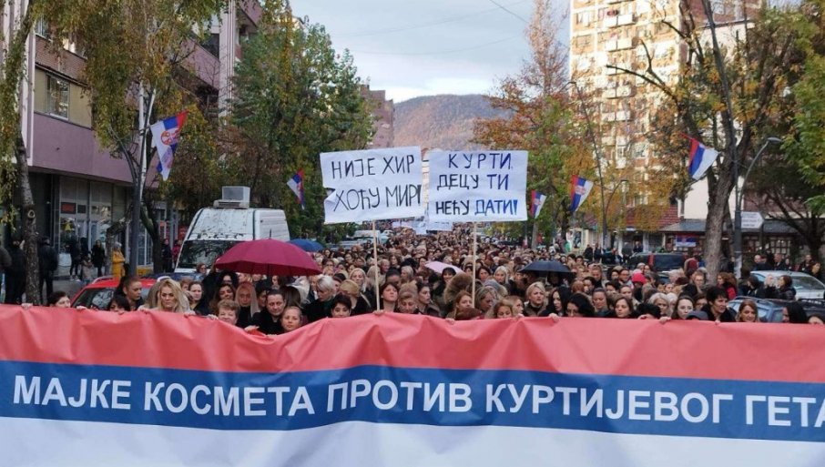 „КУРТИ, ДЈЕЦУ ТИ НЕЋУ ДАТИ!“ Хиљаде жена и мајки са Космета у протесту против Аљбиновог режима! (ФОТО/ВИДЕО)