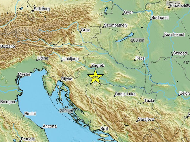 TRESLO SE U KOMŠILUKU: Zemljotres pogodio područje Siska