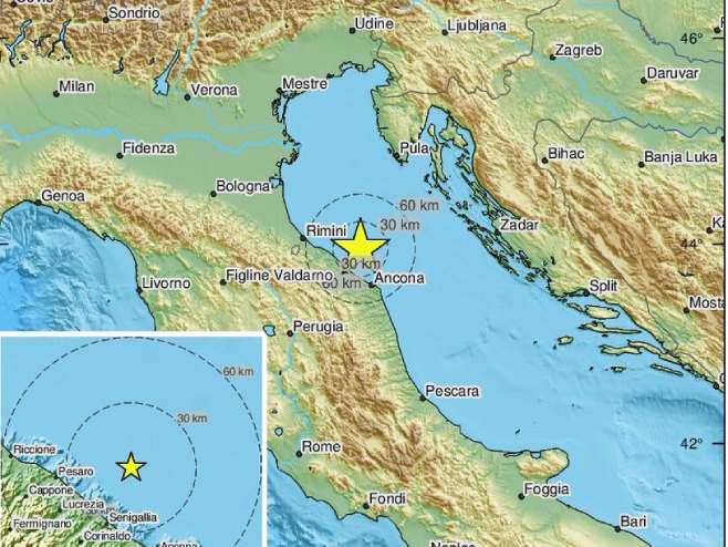 OSJETIO SE I U BiH: Jak zemljotres pogodio Italiju