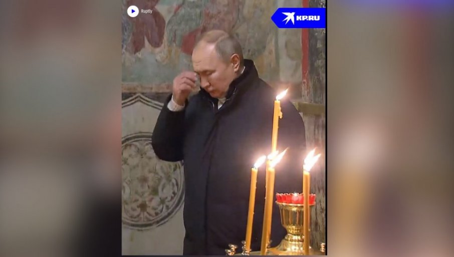 PUTIN JE VELIKI MAJSTOR ZNAKOVA I SIMBOLA: Zašto je ove godine dočekao Božić baš u hramu koji je podigao Ivan III Vasiljevič