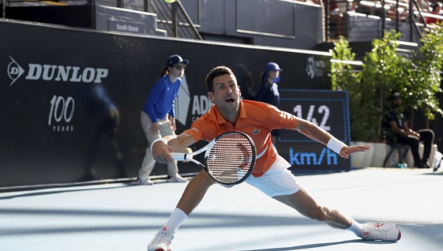 ЂОКОВИЋ ОСВОЈИО АДЕЛЕЈД: Србин доказао да је краљ тениса, причаће се дуго о првом сету!