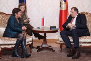 DODIK SE SASTAO SA KRISTIN TUDIK: Srpska i Francuska mogu da sarađuju u mnogim oblastima