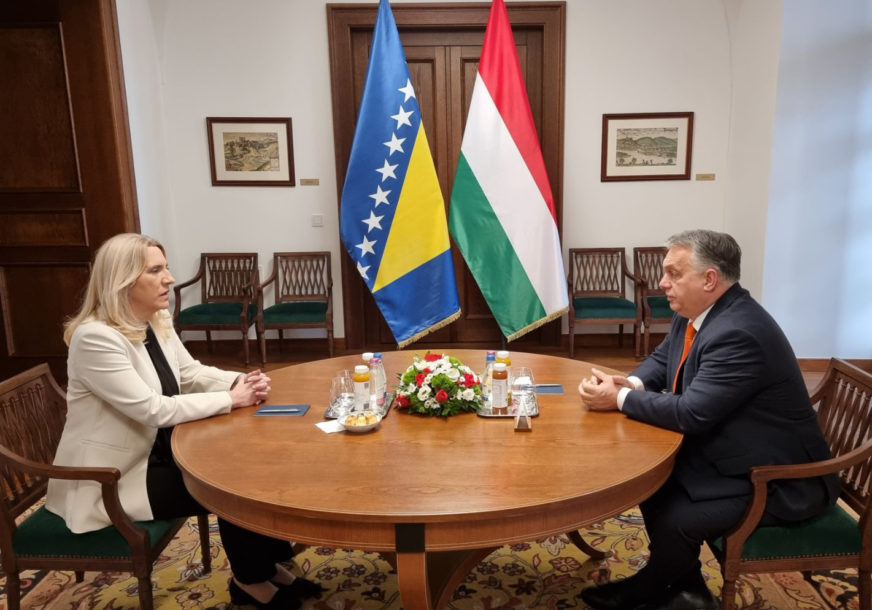 „ХВАЛА ОРБАНУ НА ПРИЈАТЕЉСКОМ ДОЧЕКУ“: Цвијановићева у званичној посјети Мађарској