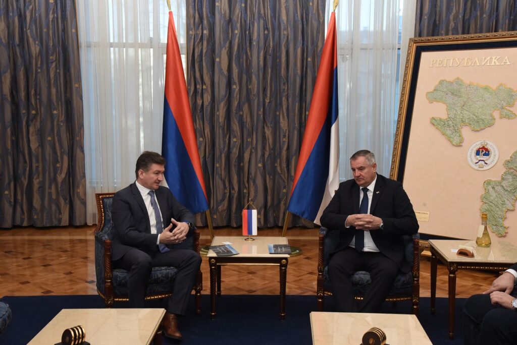 AUSTRIJA ZAINTERESOVANA ZA INVESTICIJE U SRPSKOJ: Višković razgovarao sa čelnikom kompanije za izgradnju infrastrukture