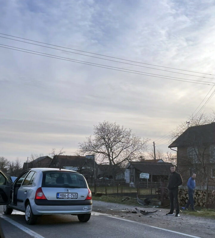 ZBOG UDESA: Usporen saobraćaj na putu Bijeljina – Zvornik